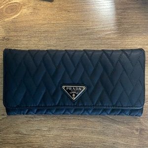Authentic Prada Long Wallet